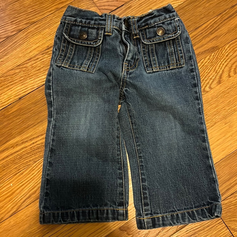 Gap Denim Blue Jeans Size 12-18 Months Toddler